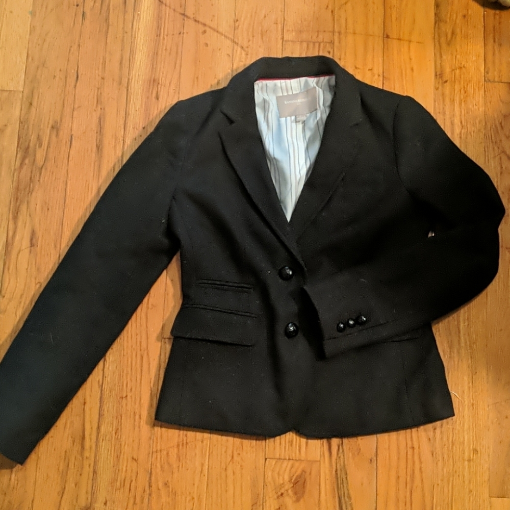 Wool grey academy blazer- Size 2